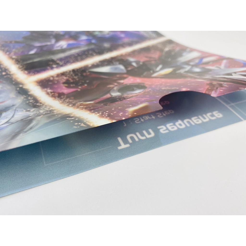 Bìa lá A4 đựng hồ sơ, Bàn đấu Battle Spirits - A4 size Clear file Playmat Battle Spirits 001 - 1 bìa nhựa cao cấp