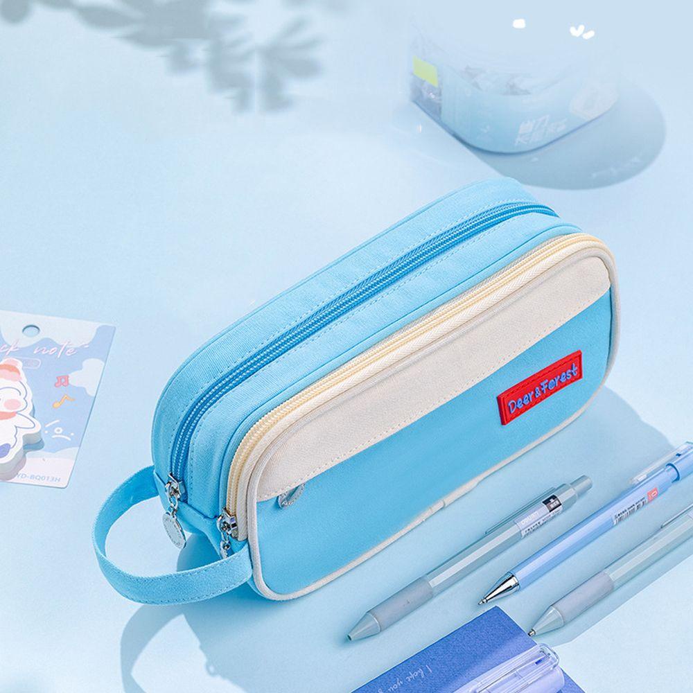 1 Bút Chì Vải Thanh Lịch Cho Nữ|Túi Đựng Bút Chì Màu Sắc Đa Năng Sức Chứa Lớn