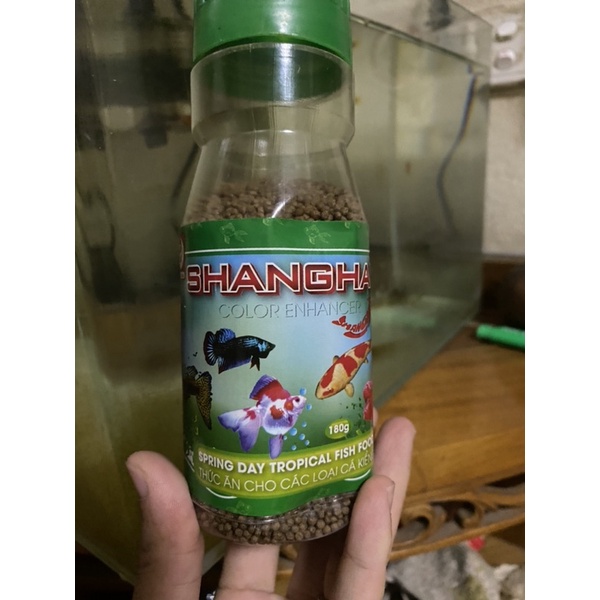 Thức ăn cho cá cảnh ShangHai lọ 180g