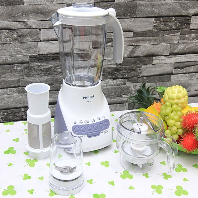 [Mã ICB0511 giảm 25% đơn 50K] Máy xay sinh tố Philips HR2118 hàng trưng bày mất thùng