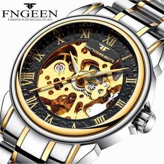 Đồng hồ Nam FNGEEN Cơ Automatic Lộ máy nghệ thuật