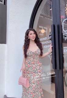 VÁY HAI DÂY HOA NHÍ (KÈM HÌNH THẬT)