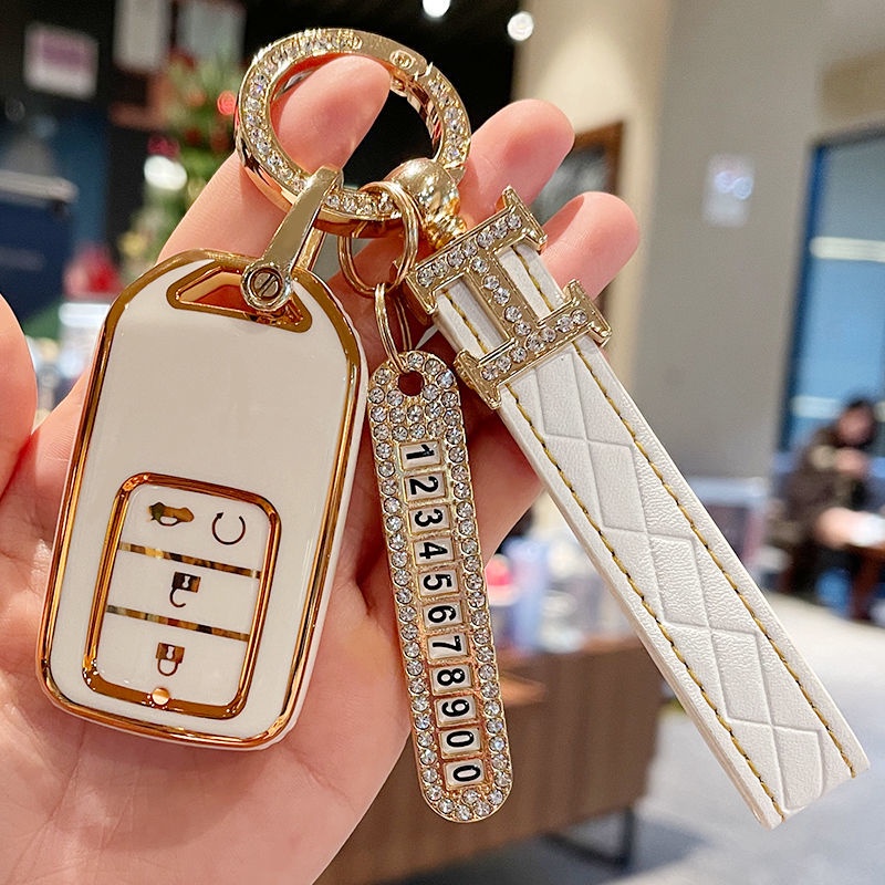 Túi Đựng Chìa Khóa Xe Hơi Honda CRV Civic Accord XRV Binzhi Haoying Fit Lingpai Jed Xiangyu Laifu