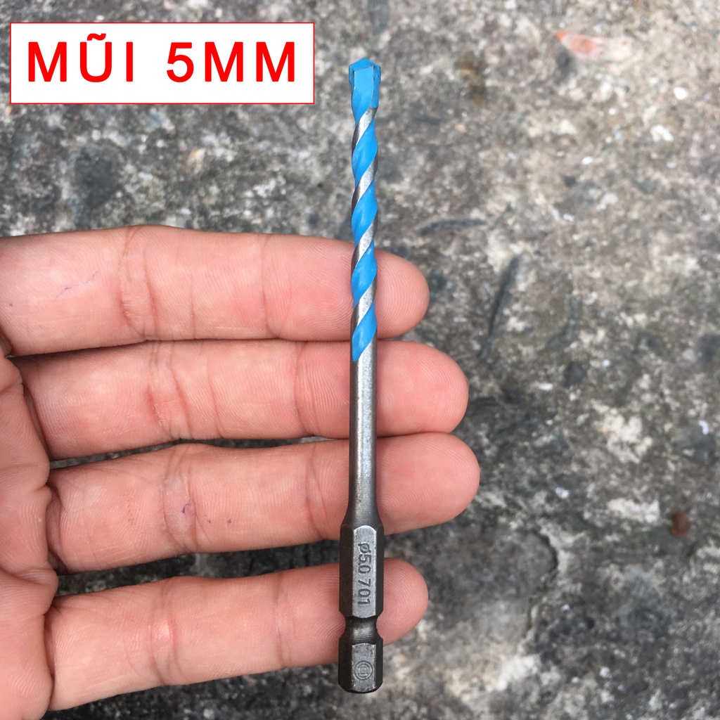 Mũi Khoan BOSH Bê Tông - Chân Gài Lục Giác