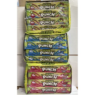 Kẹo Dẻo Trái Cây Sour Punch - Mỹ (Vị dâu, mâm xôi,...)