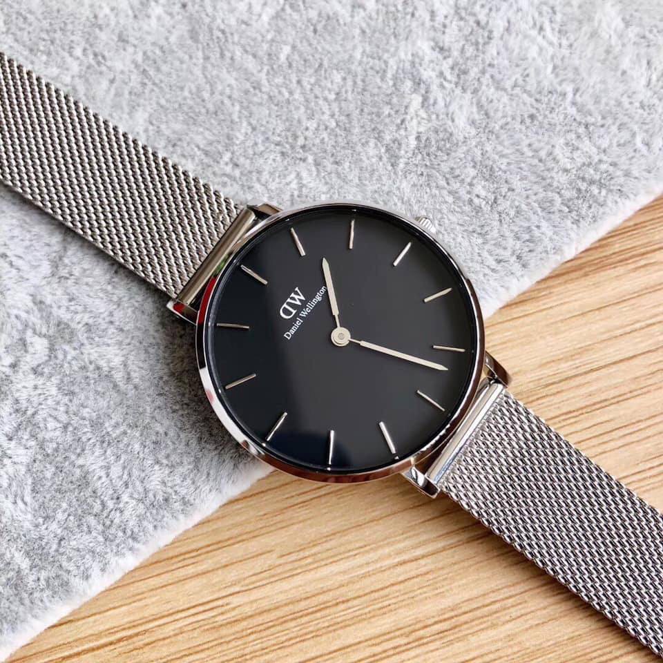 DW nữ Authentic - Đồng hồ nữ DW Classic Petite 32mm - Fullbox Túi Xách ,Hộp , Sách Hướng Dẫn , thẻ , tag check code hãng