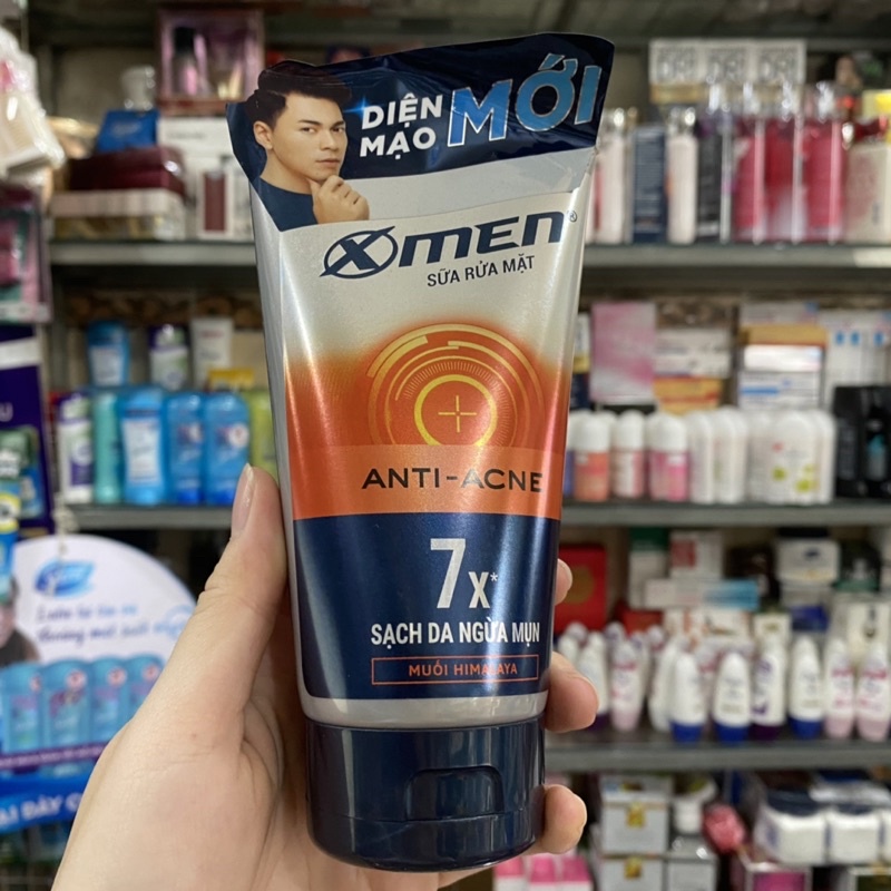 Sữa rửa mặt XMen GO Ngừa mụn Sáng da 100g
