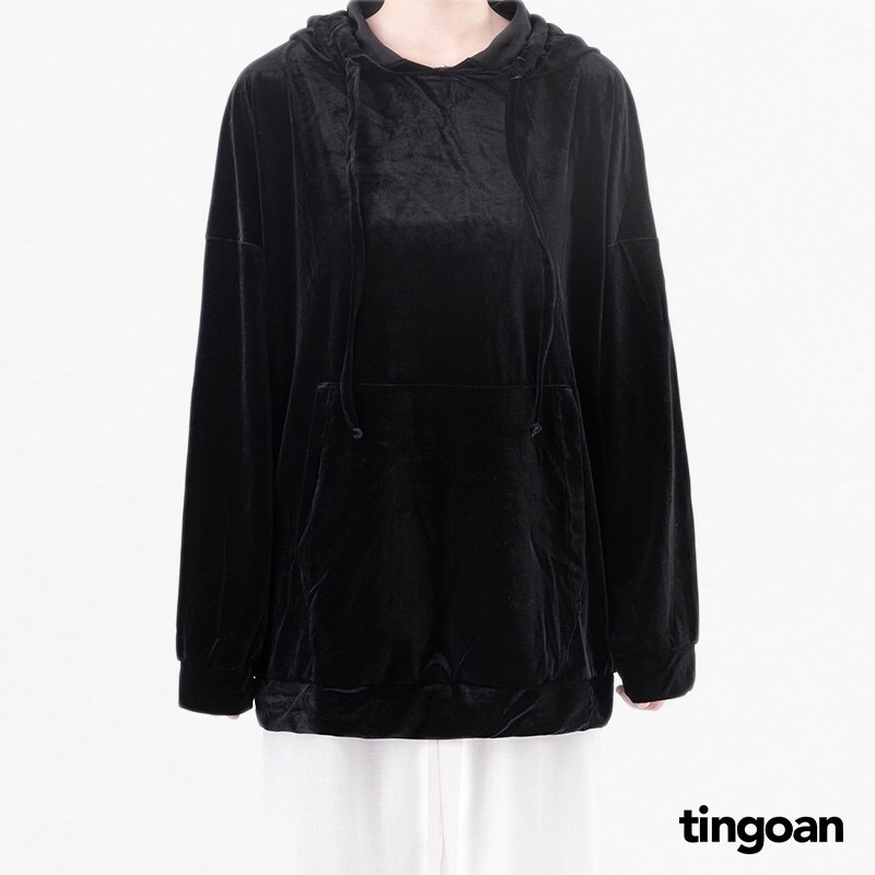 Áo Betty nhung của Tí ngoan