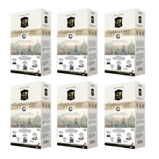 Thùng 6 hộp cafe G7 Capuchino vị Mocha 216g Trung Nguyên