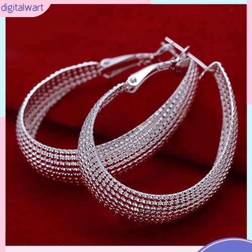 Đôi hoa tai hình tròn thời trang Hàn Quốc sành điệu cho nữ