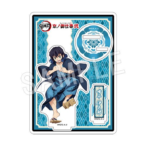 (K2) Standee KIMETSU NO YAIBA Thanh Gươm Diệt Quỷ acrylic anime mica chibi trang trí trưng bày mô hình