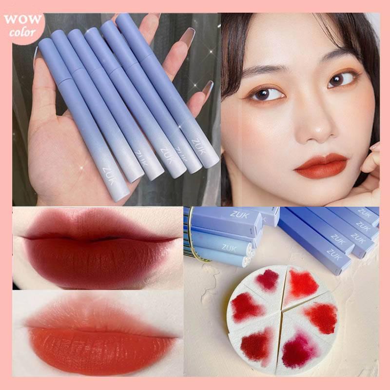Son kem ZUK Son Môi Màu Nhung Sương Lì Mịn Trang Điểm Phong Cách Trung Hoa 4g