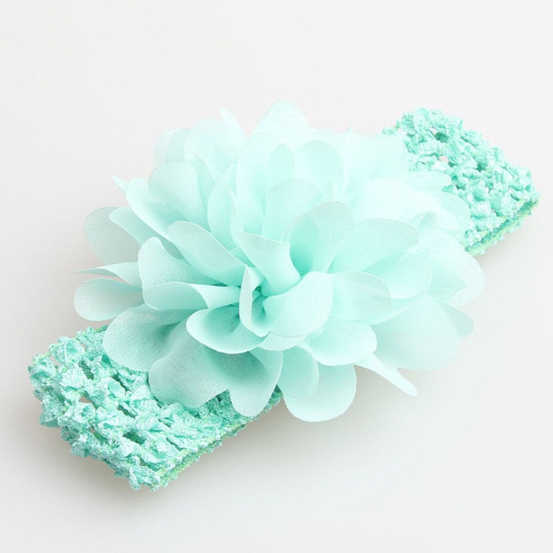 Băng Đô Ren Hoa Co Giãn Cho Bé Gái