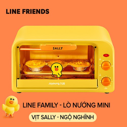 [Mã ELHADEV giảm 4% đơn 300K] Lò Nướng Joyoung Line KX10-V161XL (10L) Cực Cute - Hàng Chính Hãng - Hồng