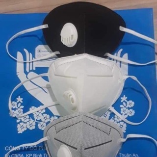 Khẩu trang 3M, chống khuẩn, chống bụi PM2.5- Có van thở