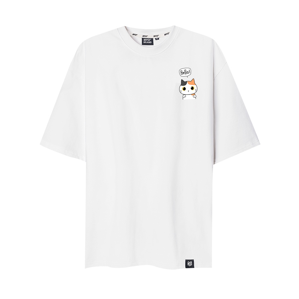 Áo Thun Tay Lỡ MYO Hello Kitty