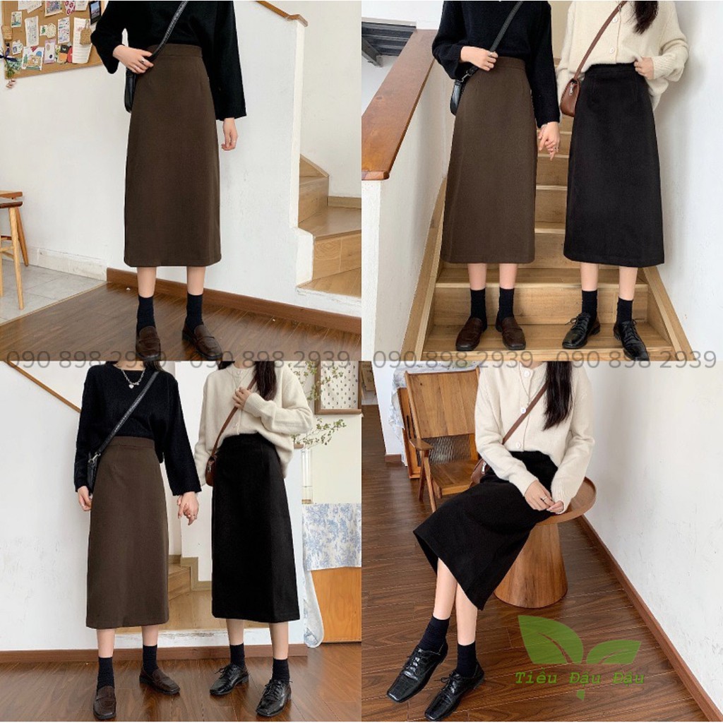 Chân váy dài chữ A cạp cao dài Lưng Xẻ Giữa Dáng Ullzang Thiết Kế Trẻ Trung  Siêu Hot Cực Xinh | BigBuy360 - bigbuy360.vn