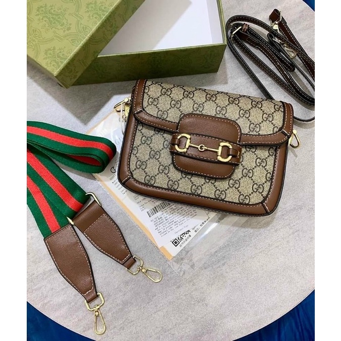 Túi xách nữ đeo chéo 2 dây full box size 20cm hot 2022