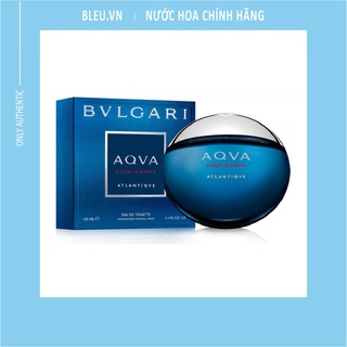 [Mùi hương biển cả] Nước hoa nam Bvlgari (BVL) Aqva Pour Homme Atlantiqve EDT 100ml