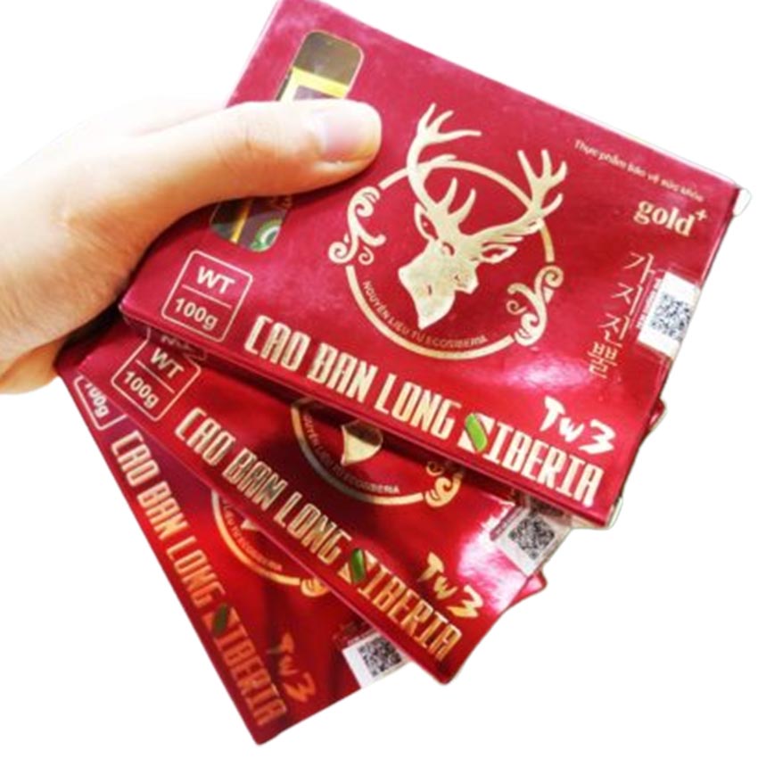 Cao Ban Long Siberia Tw3 giúp bổ trung, ích khí, cường tinh, cầm máu &amp; tiêu sưng 100g , Cvspharmacy