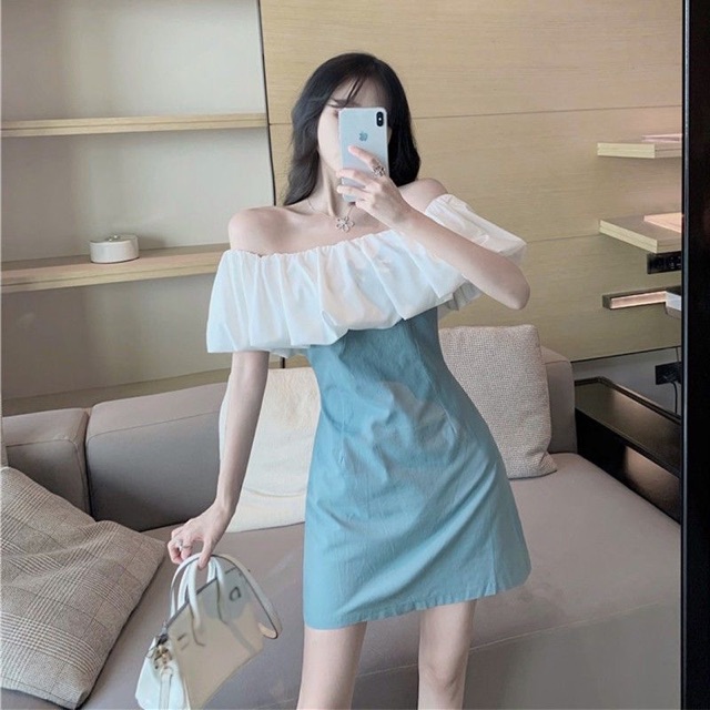 váy sườn xám váy trẻ trung