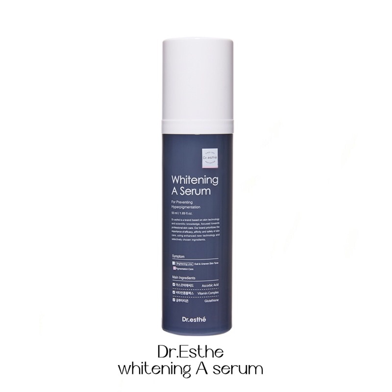 SERUM DƯỠNG TRẮNG DA DR ESTHE WHITENING A SERUM 30ml