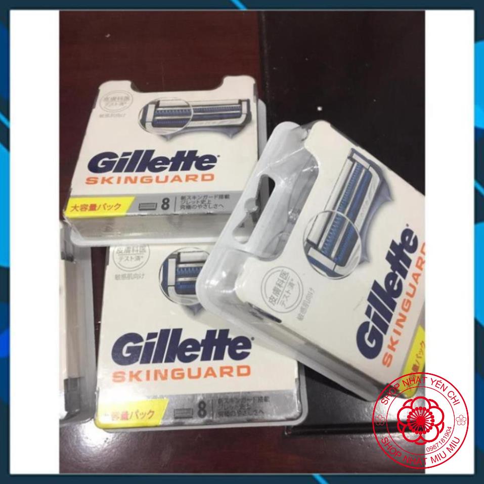 Hộp lưỡi thay thế Dao cạo râu Gillette  của nhật