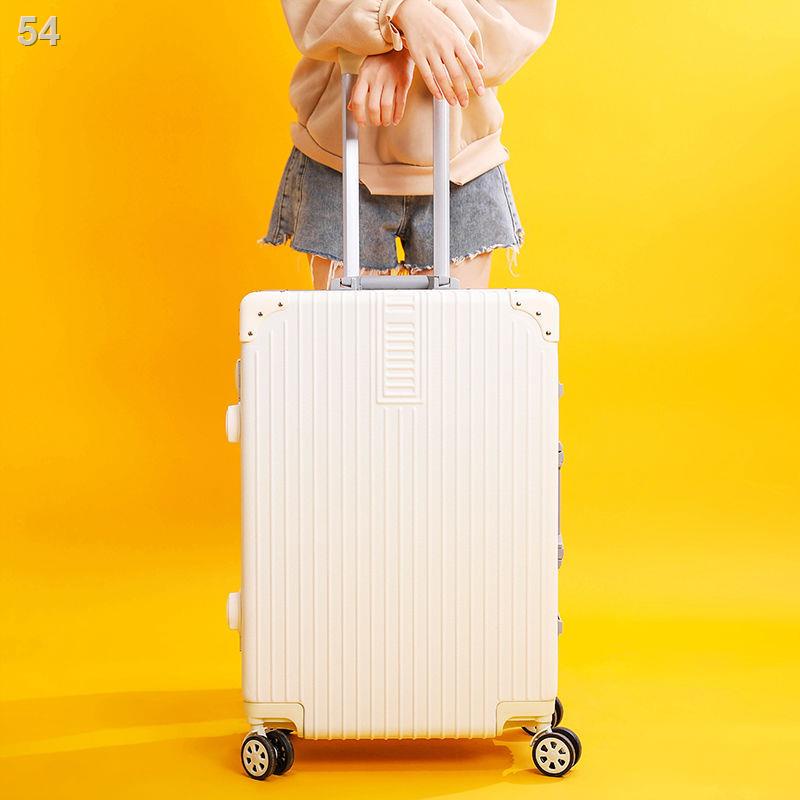 （Hộp kéo）Hành lý nam khung nhôm du lịch 2021 hộp đựng xe đẩy mới bánh đa năng thủy triều nữ sinh dày và bền