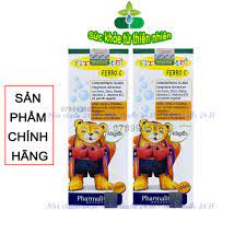 Siro Ferro C (Chai 200ml) Bổ sung Vitamin C, Sắt, Kẽm Cho Trẻ/ FER /FERO C SIRO BỔ MÁU/ PHARMACY Q7