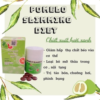 Viên detox xổ mỡ POMELO bưởi giảm mỡ bụng hiệu quả - Hộp 14 viên