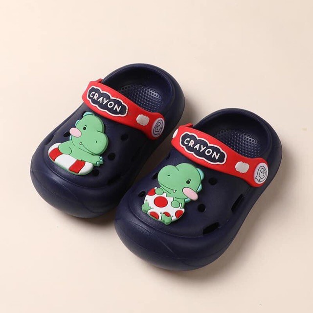 Dép sục Cartoon slippers trẻ em siêu nhẹ, êm, chống trơn trượt hình động vật dễ thương