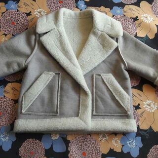 vải da lộn lông cừu