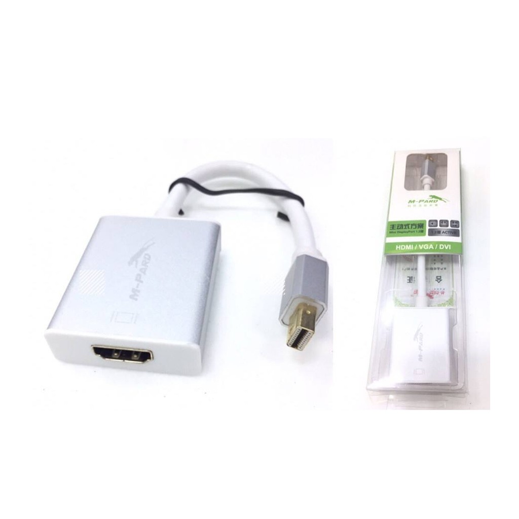 Cáp mini displayport -&gt; HDMI L M-pard MD 007, cáp chuyển mini displayport sang hdmi