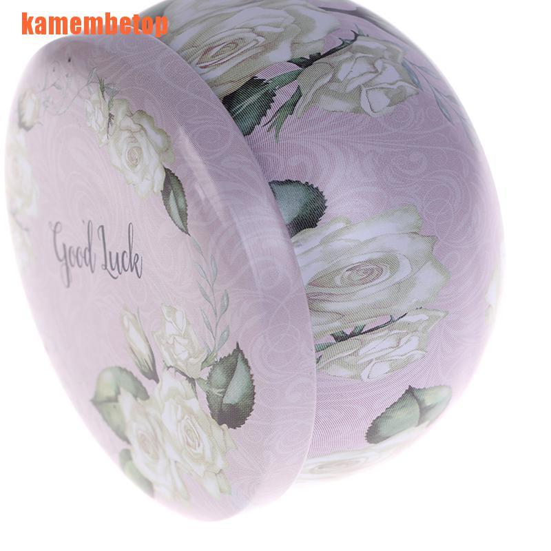 Hộp Thiếc Rỗng Đựng Nến Thơm Trang Trí Nhà Cửa / Tiệc Tùng