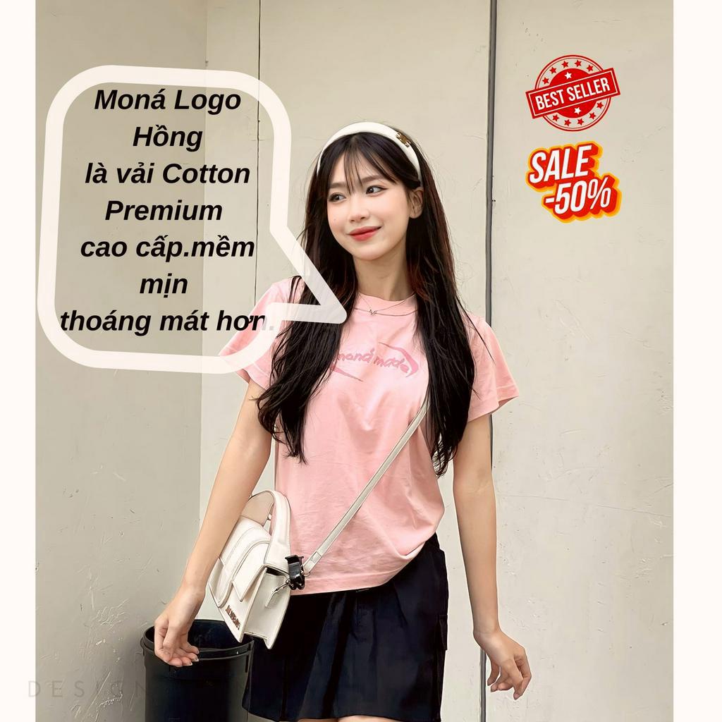 Áo baby tee TERRA hồng, Áo thun form baby tee nữ hot trend Sgzbr.vn