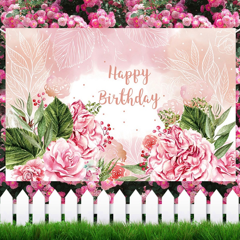 Tấm Phông Nền Chụp Ảnh Cho Bé Gái 150*100cm