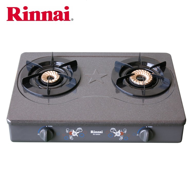 Bếp gas Rinnai RV-740A(GF), Chén đồng có đầu hâm