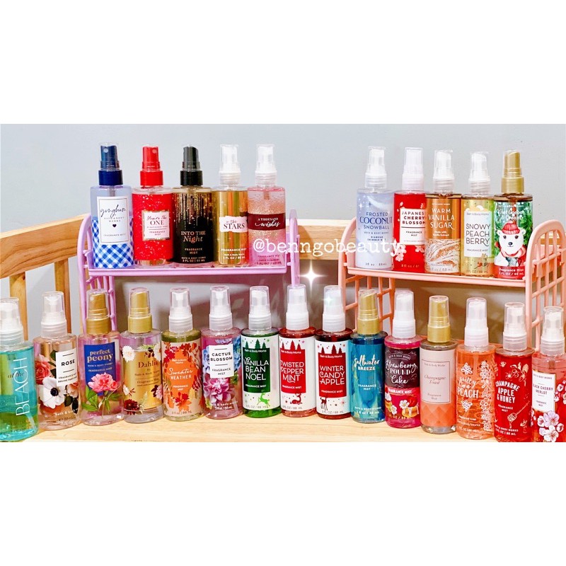 [NHIỀU MÙI][88ML] XỊT THƠM TRAVELSIZE BATH AND BODY WORKS