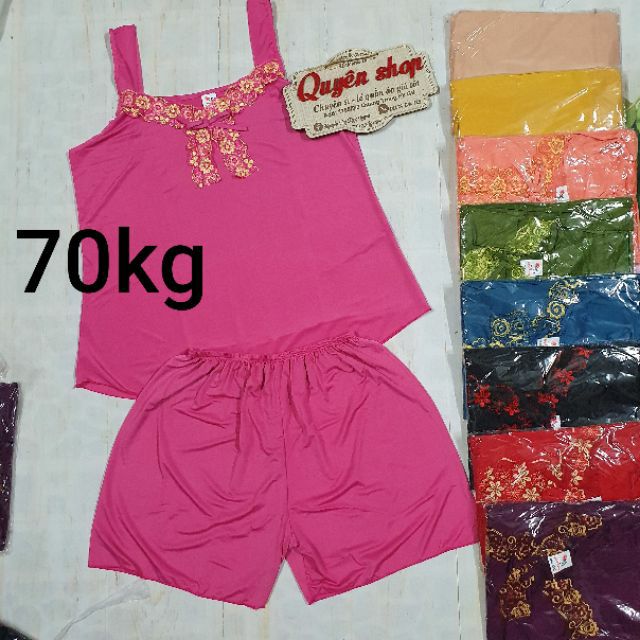 [70kg]Bộ đùi thun lạnh size to phom 70kg | BigBuy360 - bigbuy360.vn