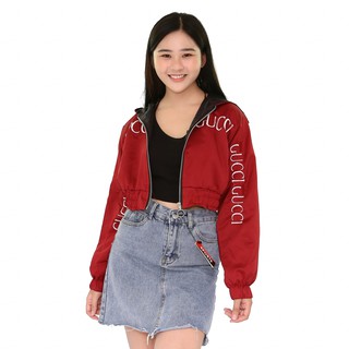 [Hàng Mới] Áo Khoác Phi Lụa Thêu Cực Xinh Form Lửng