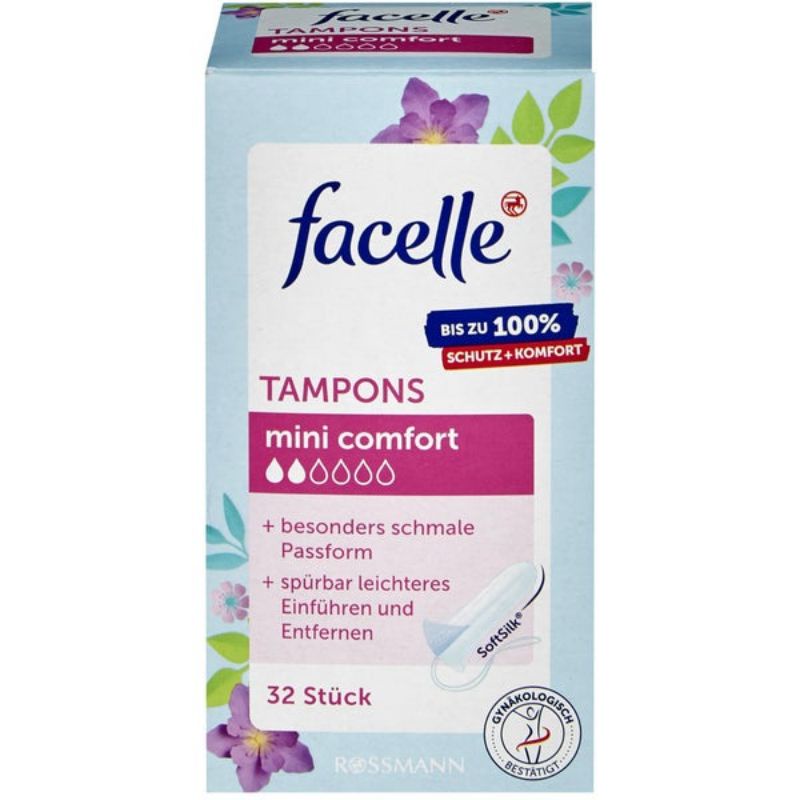 Tampon Facelle băng vệ sinh viên nén của Đức