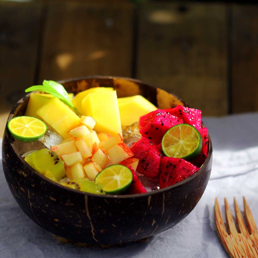 Chén gáo dừa Bến Tre ăn granola - Hàng loại 1