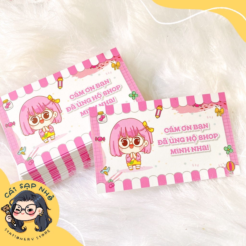 thẻ cảm ơn, card thank you