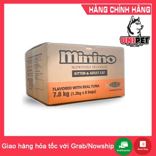 [FREESHIPEXTRA] Combo 6 gói thức ăn cho mèo Minino 1.3kg