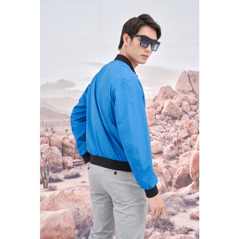 Áo bomber Nam 2 lớp DGCs kiểu dáng thời trang, chất liệu vải gió cao cấp chống nước, cản gió tốt WAJK2004M-S
