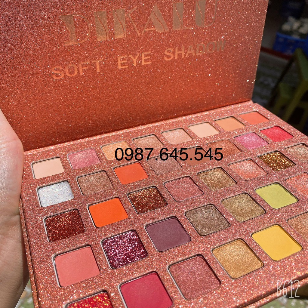 Bảng Phấn Mắt Dikalu 40 Ô Soft Eye Shadow