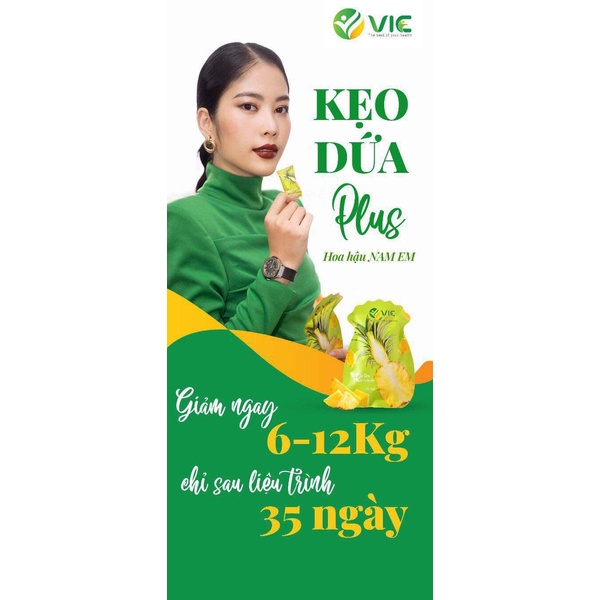 Kẹo Dứa Giảm Cân Plus 7 Vị Cam Kết Hiệu Quả