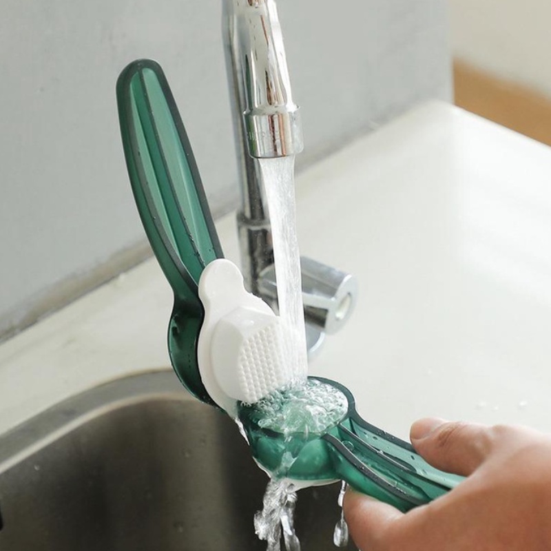 Dụng Cụ Nghiền Tỏi Bằng Thép Không Gỉ 2 Trong 1 Đa Năng