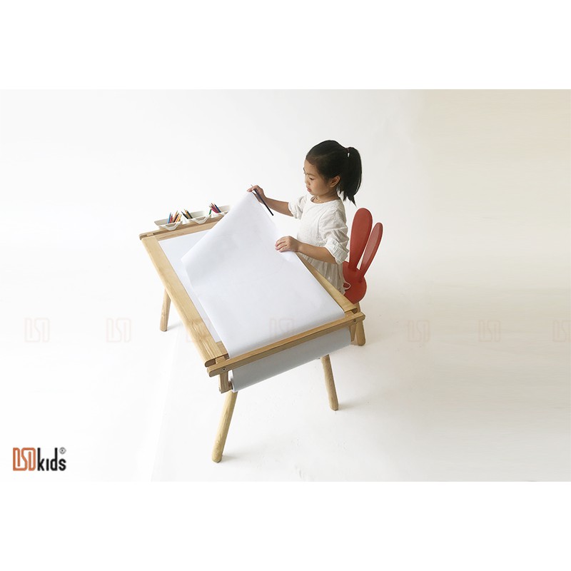 Bàn học cho bé 🛑FREESHIP🛑 Bàn học gỗ 3in1 đa năng cho bé học , chơi , sáng tạo [ Nguyên liệu 100% từ gỗ tự nhiên ] | BigBuy360 - bigbuy360.vn