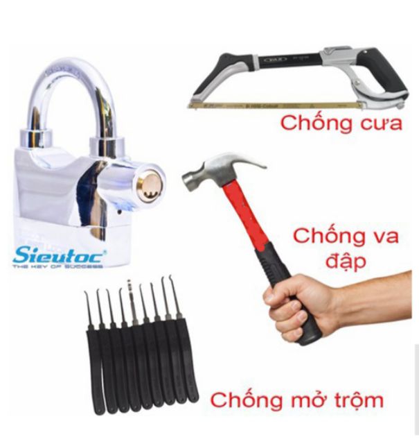 Ổ KHÓA CHỐNG TRỘM THÔNG MINH CÓ CÒI HÚ